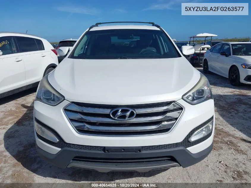 2015 Hyundai Santa Fe Sport VIN: 5XYZU3LA2FG263577 Lot: 40654525