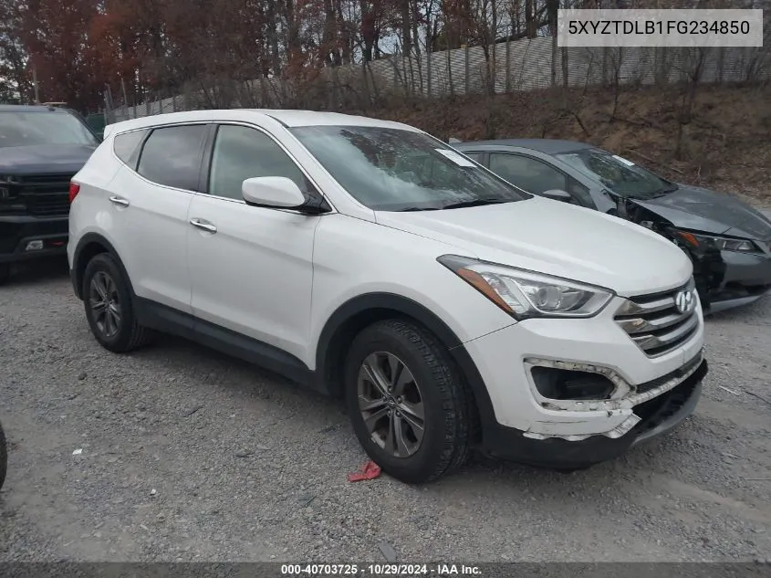 2015 Hyundai Santa Fe Sport 2.4L VIN: 5XYZTDLB1FG234850 Lot: 40703725