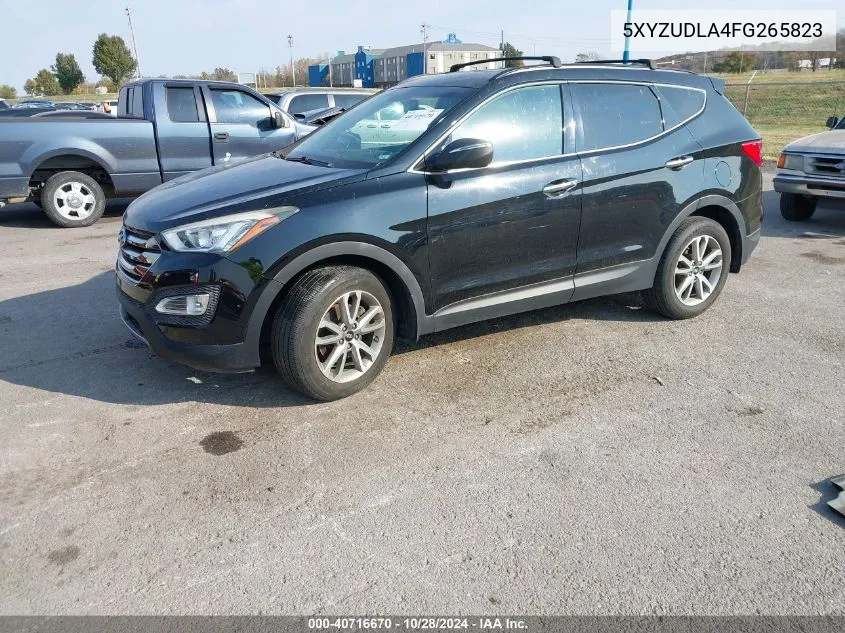 2015 Hyundai Santa Fe Sport 2.0L Turbo VIN: 5XYZUDLA4FG265823 Lot: 40716670