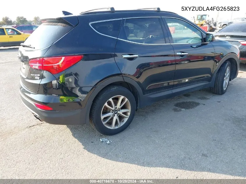 2015 Hyundai Santa Fe Sport 2.0L Turbo VIN: 5XYZUDLA4FG265823 Lot: 40716670