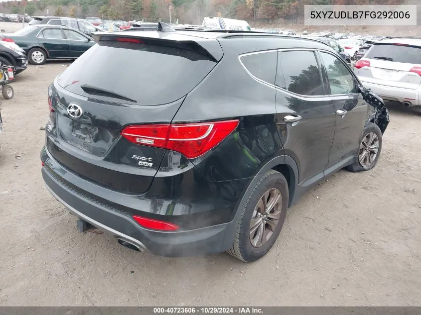 2015 Hyundai Santa Fe Sport 2.4L VIN: 5XYZUDLB7FG292006 Lot: 40723606