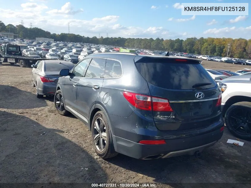 KM8SR4HF8FU125128 2015 Hyundai Santa Fe Gls