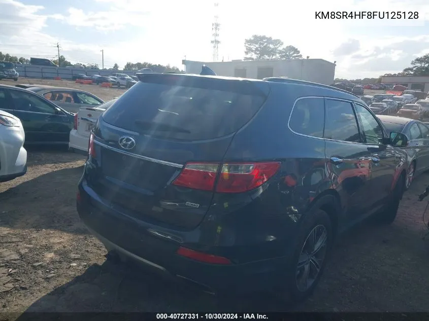 KM8SR4HF8FU125128 2015 Hyundai Santa Fe Gls