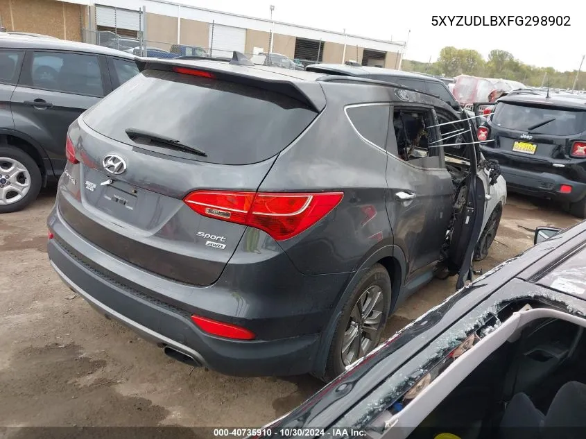 2015 Hyundai Santa Fe Sport 2.4L VIN: 5XYZUDLBXFG298902 Lot: 40735910