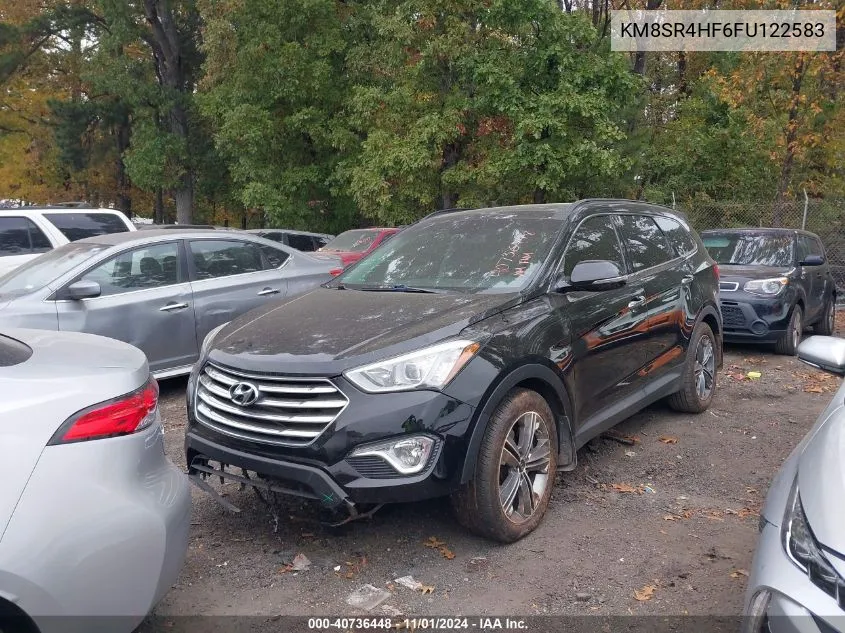 2015 Hyundai Santa Fe Gls VIN: KM8SR4HF6FU122583 Lot: 40736448