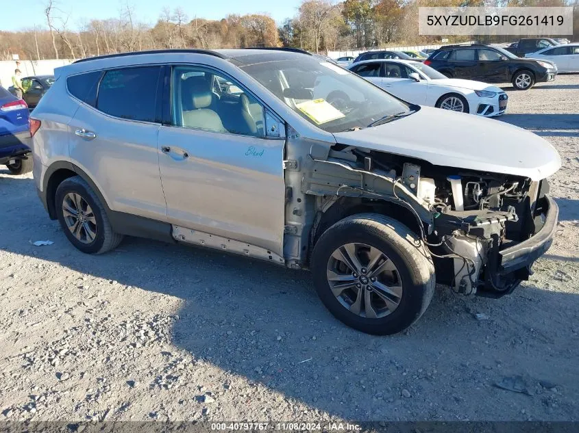 2015 Hyundai Santa Fe Sport 2.4L VIN: 5XYZUDLB9FG261419 Lot: 40797767