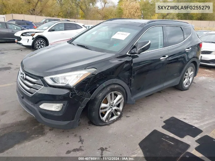 2015 Hyundai Santa Fe Sport 2.0L Turbo VIN: 5XYZWDLA9FG255279 Lot: 40798911