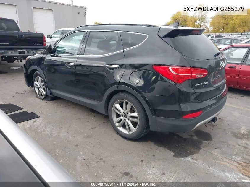 2015 Hyundai Santa Fe Sport 2.0L Turbo VIN: 5XYZWDLA9FG255279 Lot: 40798911