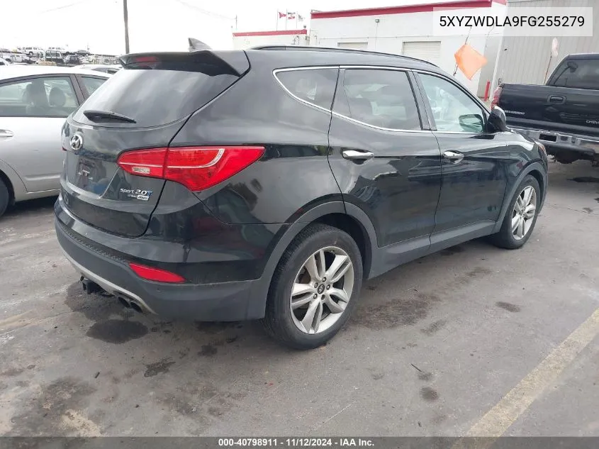 2015 Hyundai Santa Fe Sport 2.0L Turbo VIN: 5XYZWDLA9FG255279 Lot: 40798911