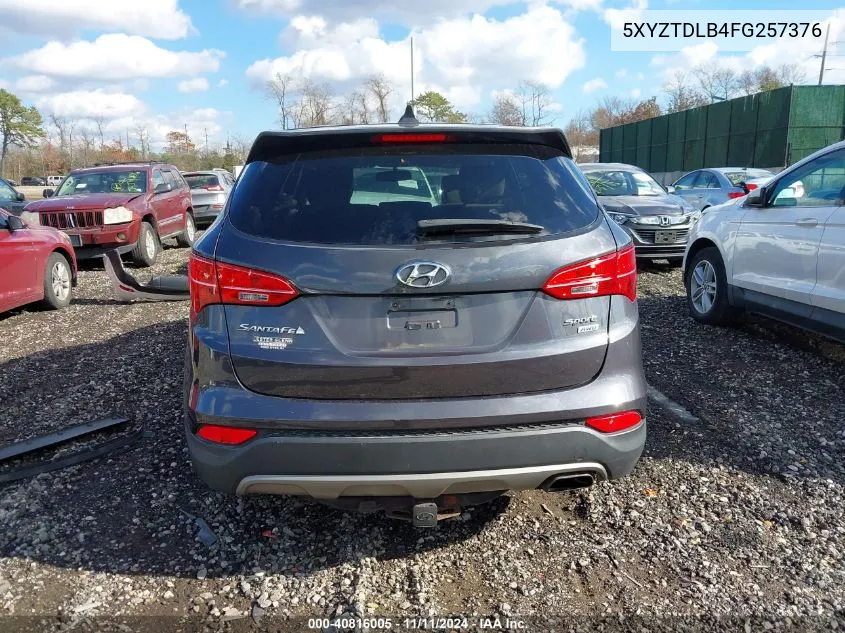 2015 Hyundai Santa Fe Sport VIN: 5XYZTDLB4FG257376 Lot: 40816005