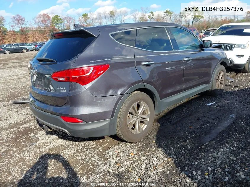 2015 Hyundai Santa Fe Sport VIN: 5XYZTDLB4FG257376 Lot: 40816005