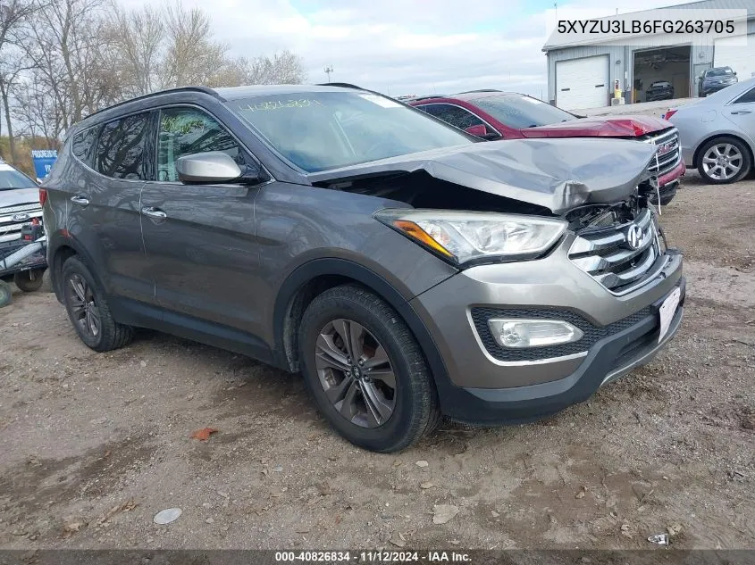 2015 Hyundai Santa Fe Sport 2.4L VIN: 5XYZU3LB6FG263705 Lot: 40826834