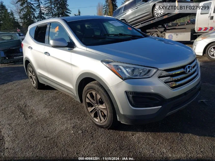 2015 Hyundai Santa Fe Sport 2.4L VIN: 5XYZTDLB1FG279299 Lot: 40893201