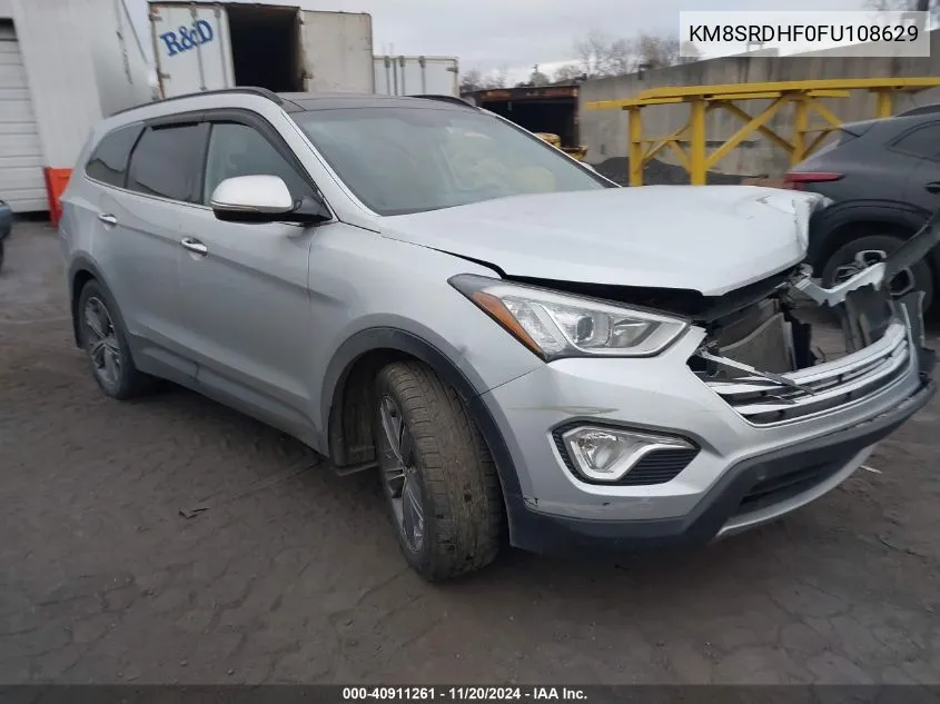 2015 Hyundai Santa Fe Gls VIN: KM8SRDHF0FU108629 Lot: 40911261