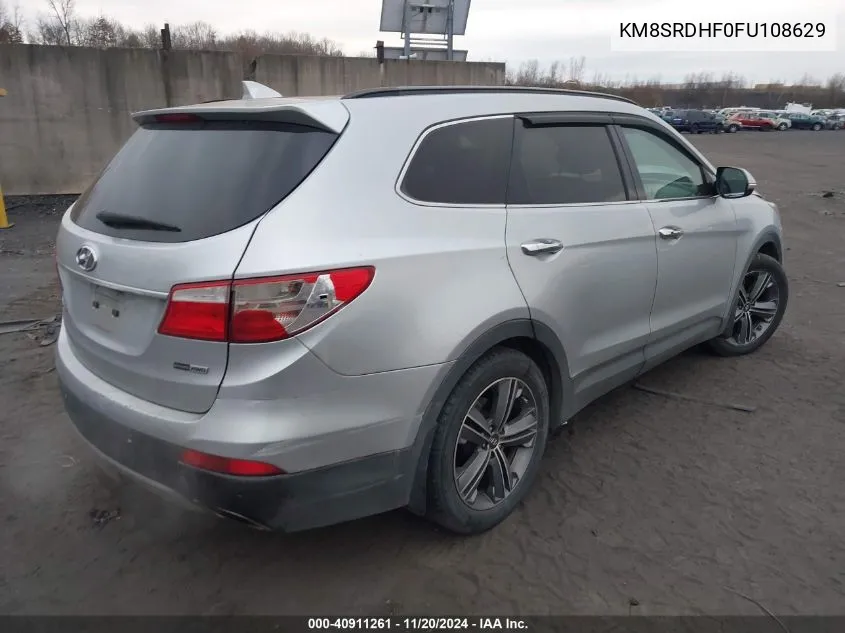 2015 Hyundai Santa Fe Gls VIN: KM8SRDHF0FU108629 Lot: 40911261