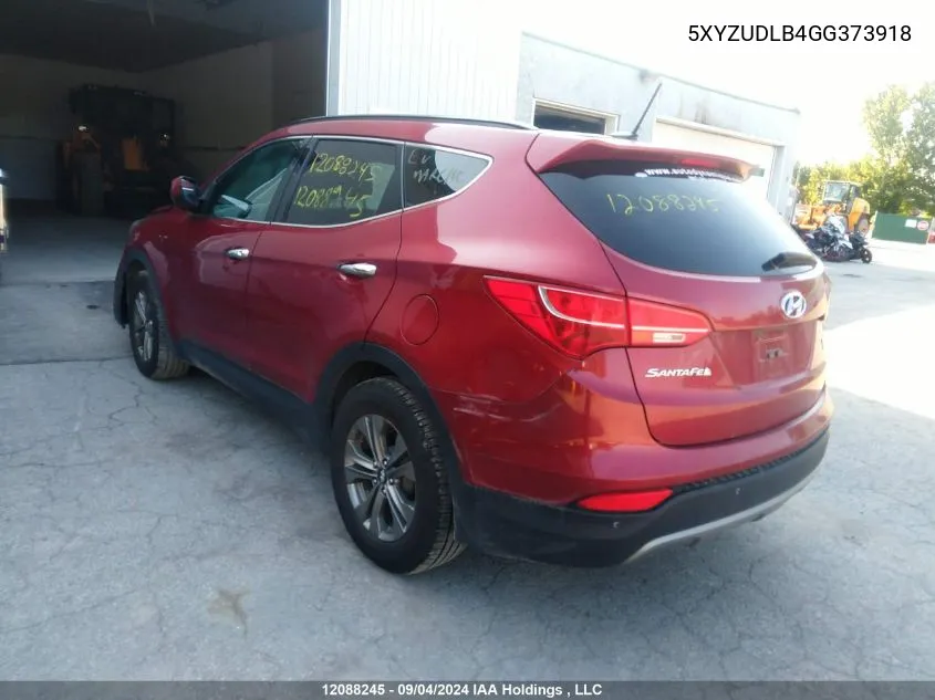 5XYZUDLB4GG373918 2016 Hyundai Santa Fe Sport 2.4 Premium