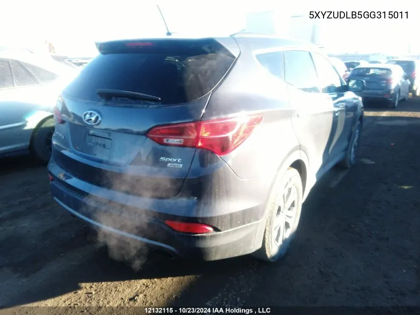 2016 Hyundai Santa Fe Sport 2.4 Premium VIN: 5XYZUDLB5GG315011 Lot: 12132115