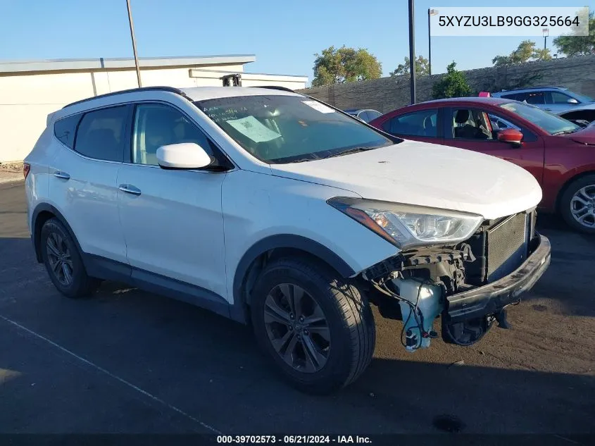 5XYZU3LB9GG325664 2016 Hyundai Santa Fe Sport 2.4L