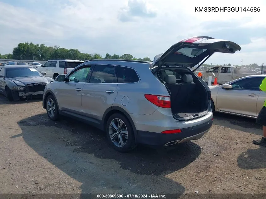 KM8SRDHF3GU144686 2016 Hyundai Santa Fe Se