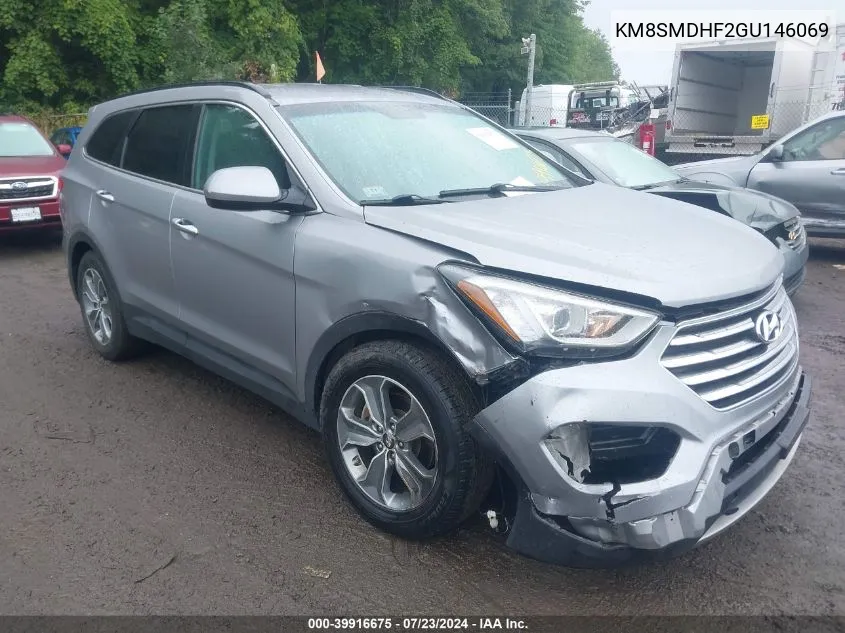 KM8SMDHF2GU146069 2016 Hyundai Santa Fe Se