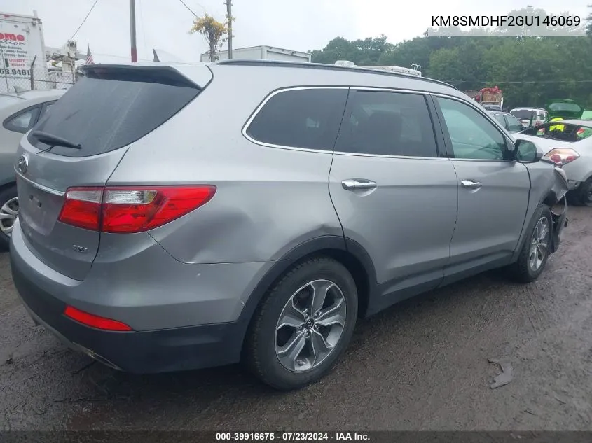 KM8SMDHF2GU146069 2016 Hyundai Santa Fe Se