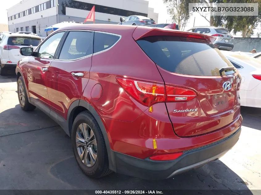 5XYZT3LB7GG323088 2016 Hyundai Santa Fe Sport