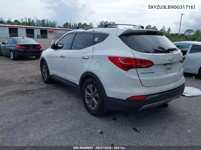 5XYZU3LB9GG317161 2016 Hyundai Santa Fe Sport 2.4L