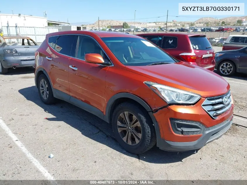 5XYZT3LB7GG330171 2016 Hyundai Santa Fe Sport 2.4L