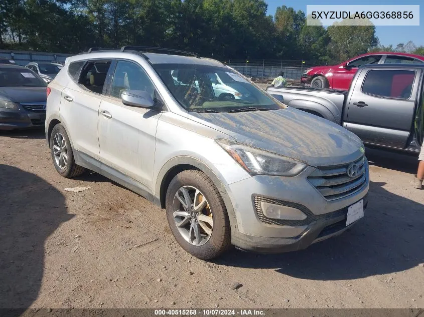 2016 Hyundai Santa Fe Sport VIN: 5XYZUDLA6GG368856 Lot: 40515268