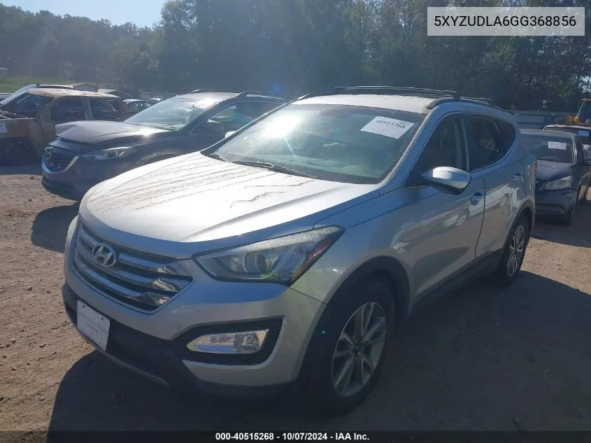 2016 Hyundai Santa Fe Sport VIN: 5XYZUDLA6GG368856 Lot: 40515268