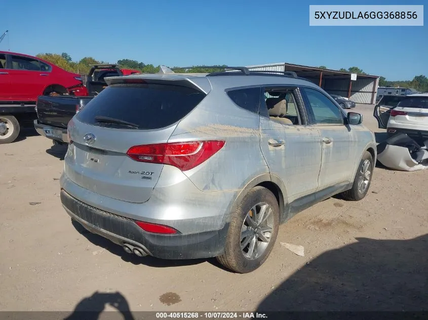 2016 Hyundai Santa Fe Sport VIN: 5XYZUDLA6GG368856 Lot: 40515268