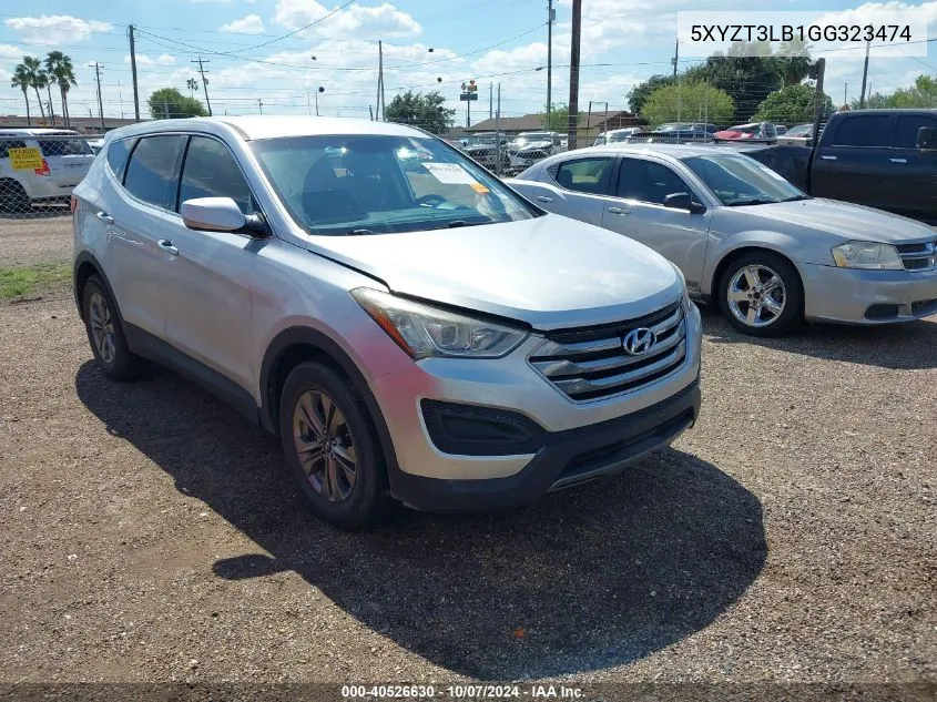 2016 Hyundai Santa Fe Sport 2.4L VIN: 5XYZT3LB1GG323474 Lot: 40526630