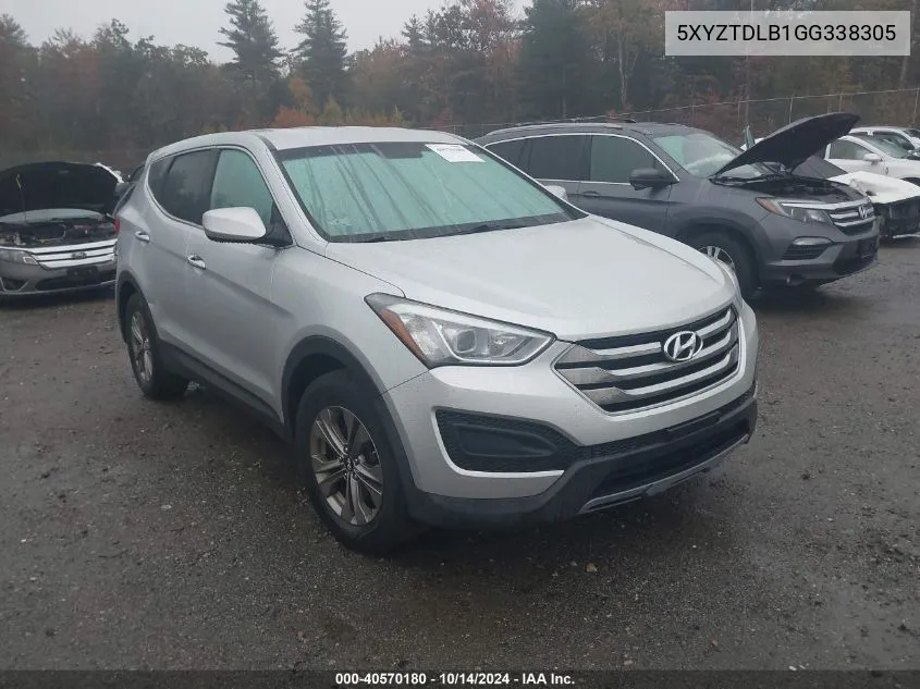 2016 Hyundai Santa Fe Sport VIN: 5XYZTDLB1GG338305 Lot: 40570180