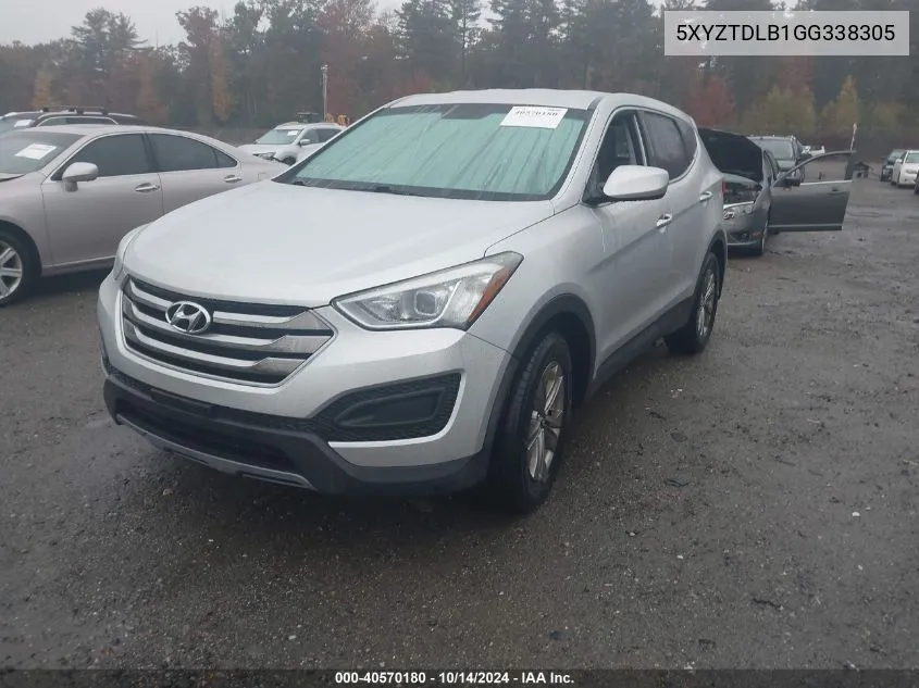 2016 Hyundai Santa Fe Sport VIN: 5XYZTDLB1GG338305 Lot: 40570180