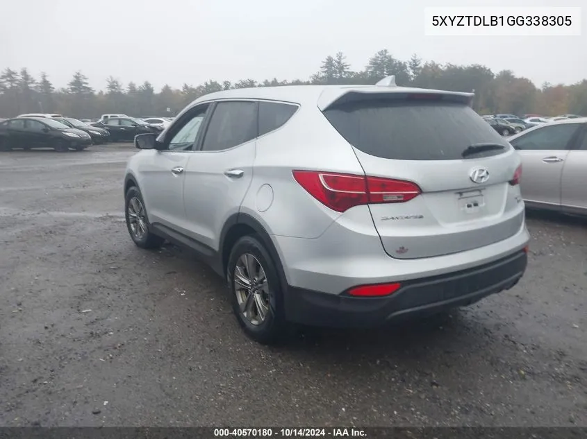 2016 Hyundai Santa Fe Sport VIN: 5XYZTDLB1GG338305 Lot: 40570180