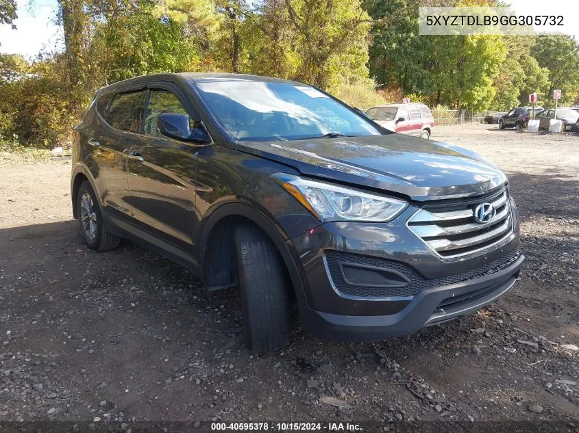 2016 Hyundai Santa Fe Sport 2.4L VIN: 5XYZTDLB9GG305732 Lot: 40595378