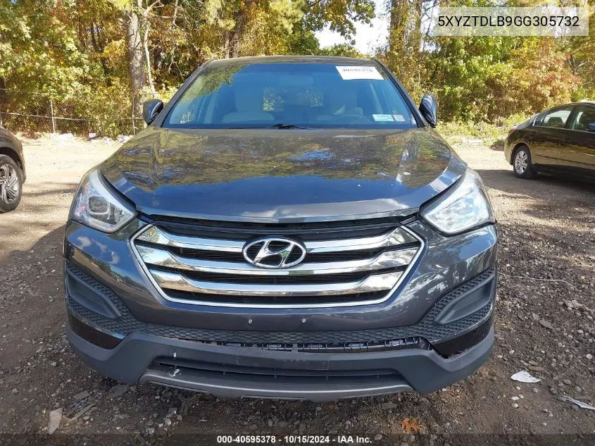 2016 Hyundai Santa Fe Sport 2.4L VIN: 5XYZTDLB9GG305732 Lot: 40595378