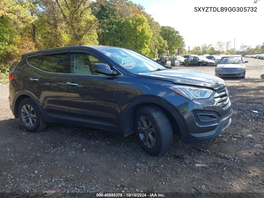 2016 Hyundai Santa Fe Sport 2.4L VIN: 5XYZTDLB9GG305732 Lot: 40595378