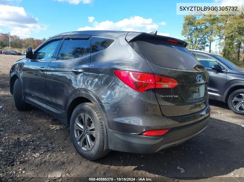 2016 Hyundai Santa Fe Sport 2.4L VIN: 5XYZTDLB9GG305732 Lot: 40595378