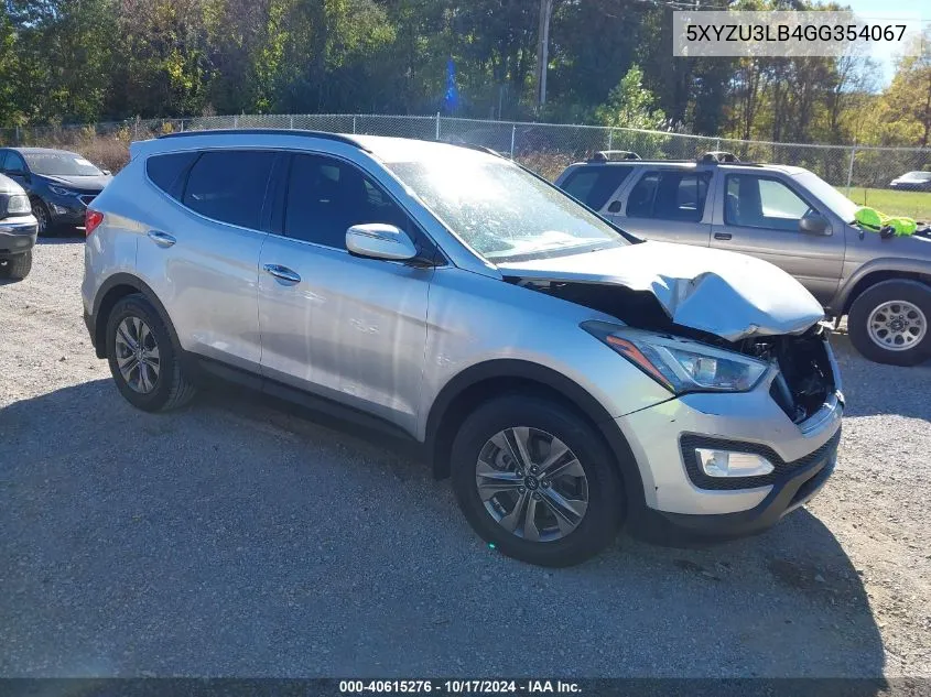 5XYZU3LB4GG354067 2016 Hyundai Santa Fe Sport