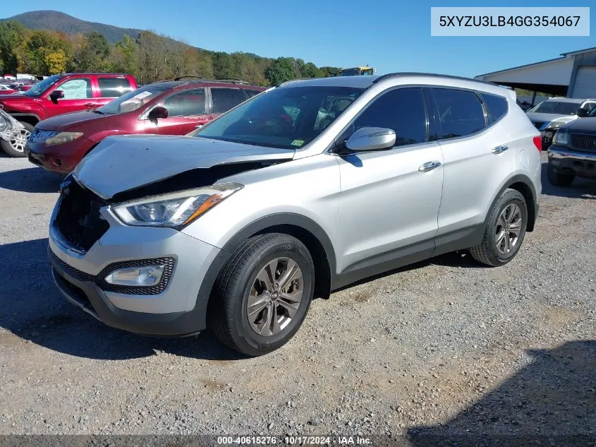 5XYZU3LB4GG354067 2016 Hyundai Santa Fe Sport