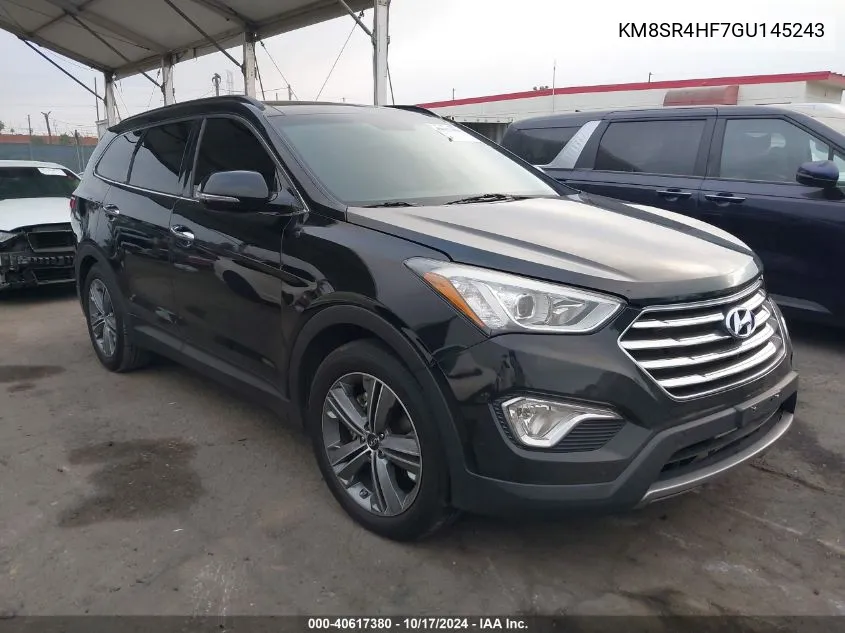 KM8SR4HF7GU145243 2016 Hyundai Santa Fe Se/Limited