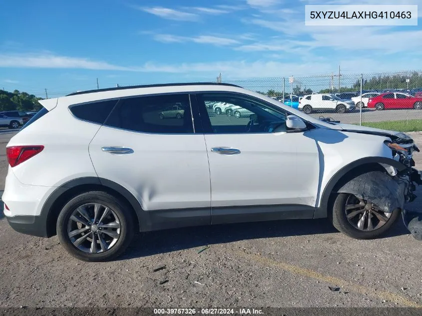 5XYZU4LAXHG410463 2017 Hyundai Santa Fe Sport 2.0T