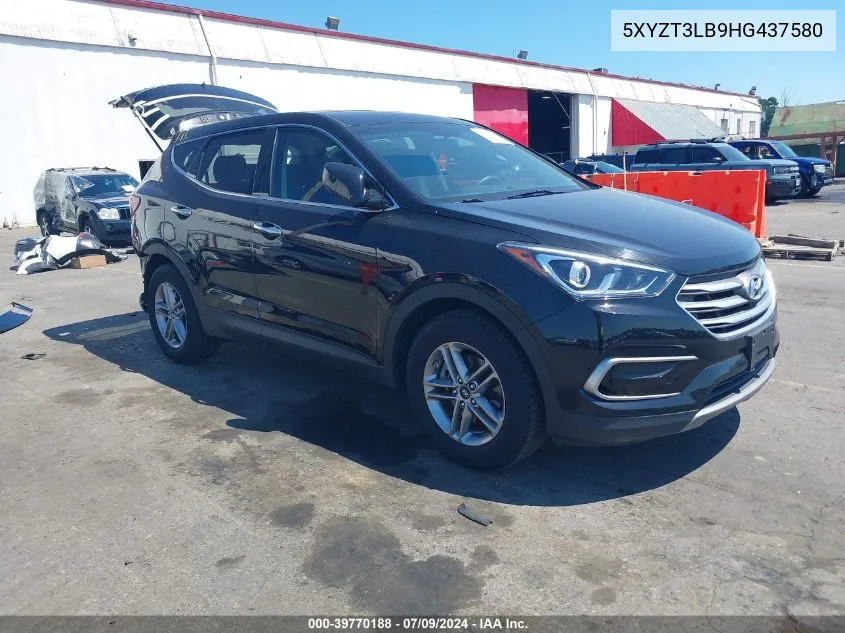 5XYZT3LB9HG437580 2017 Hyundai Santa Fe Sport 2.4L