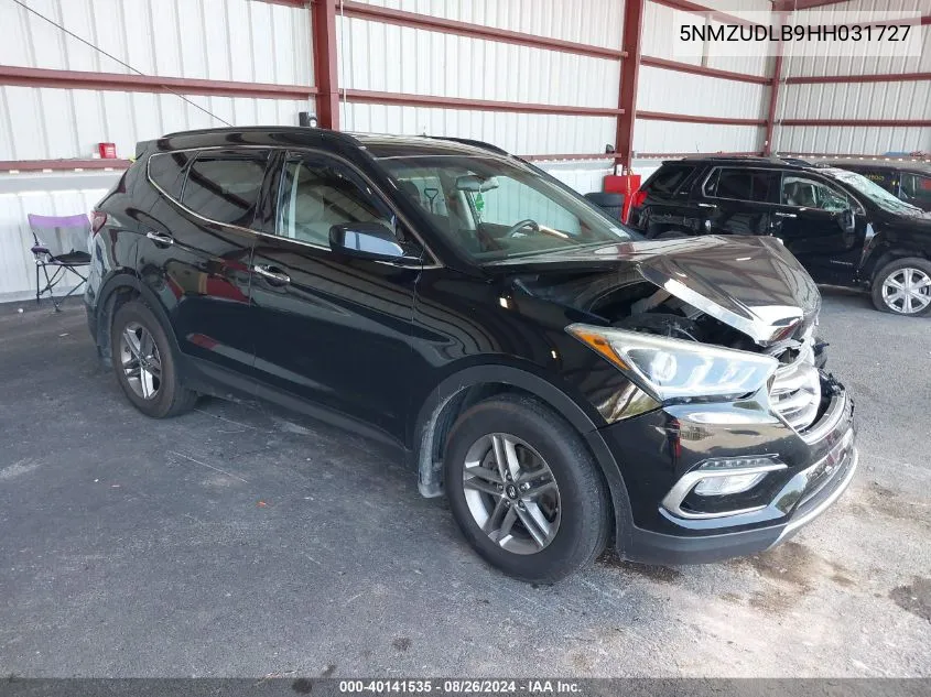 5NMZUDLB9HH031727 2017 Hyundai Santa Fe Sport 2.4L