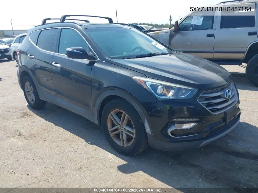 2017 Hyundai Santa Fe Sport VIN: 5XYZU3LB8HG457154 Lot: 40144704