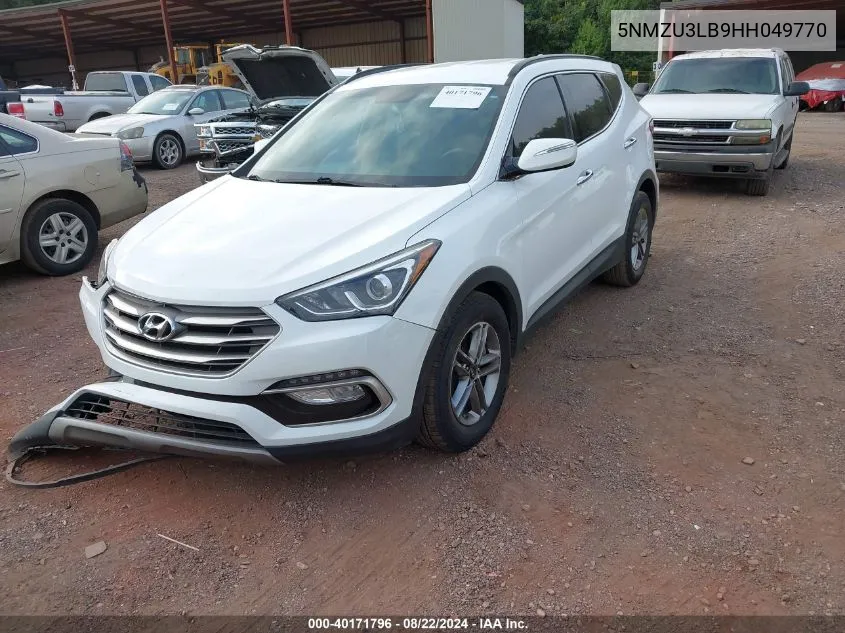 2017 Hyundai Santa Fe Sport 2.4L VIN: 5NMZU3LB9HH049770 Lot: 40171796