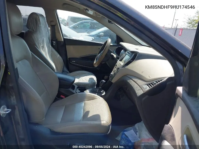 KM8SNDHF9HU174546 2017 Hyundai Santa Fe Se