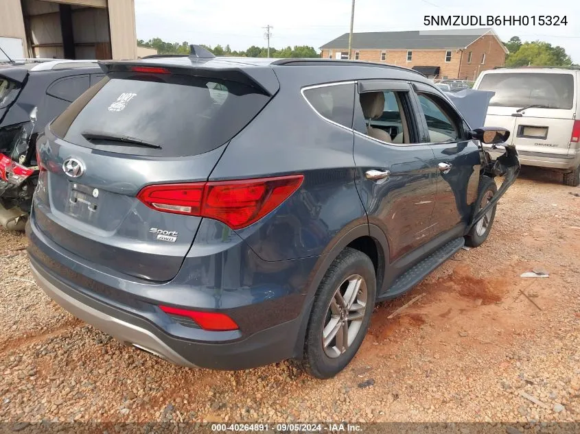 5NMZUDLB6HH015324 2017 Hyundai Santa Fe Sport 2.4L