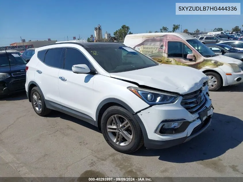 2017 Hyundai Santa Fe Sport 2.4L VIN: 5XYZUDLB7HG444336 Lot: 40293997